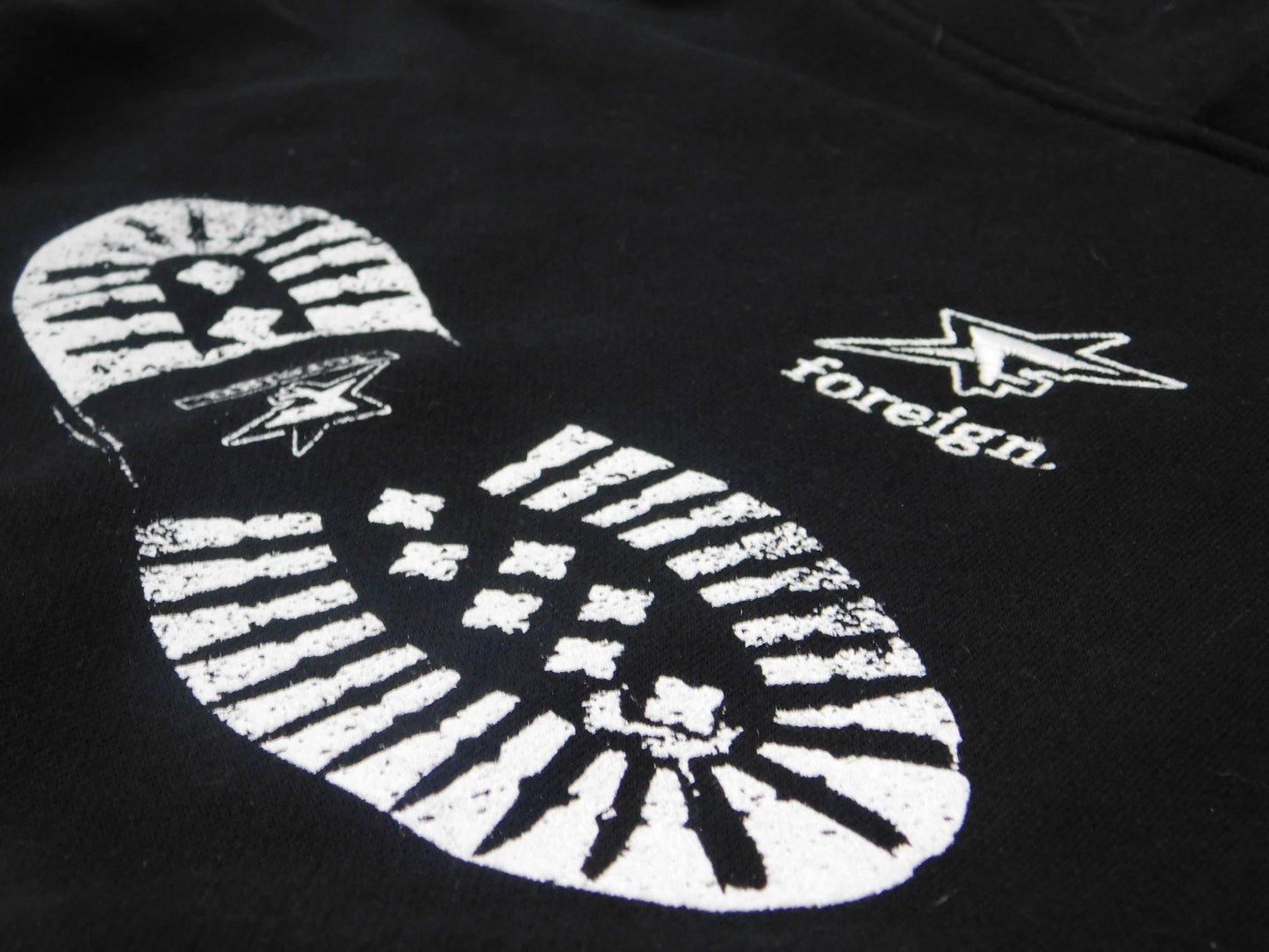 BLACK CONCRETE HOODIE