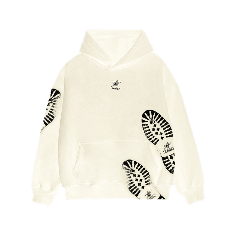 CREAM CONCRETE HOODIE